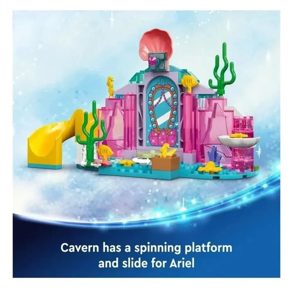 LEGO Disney Princess Ariel’s Crystal Cavern, Buildable Disney Toy Playset kids